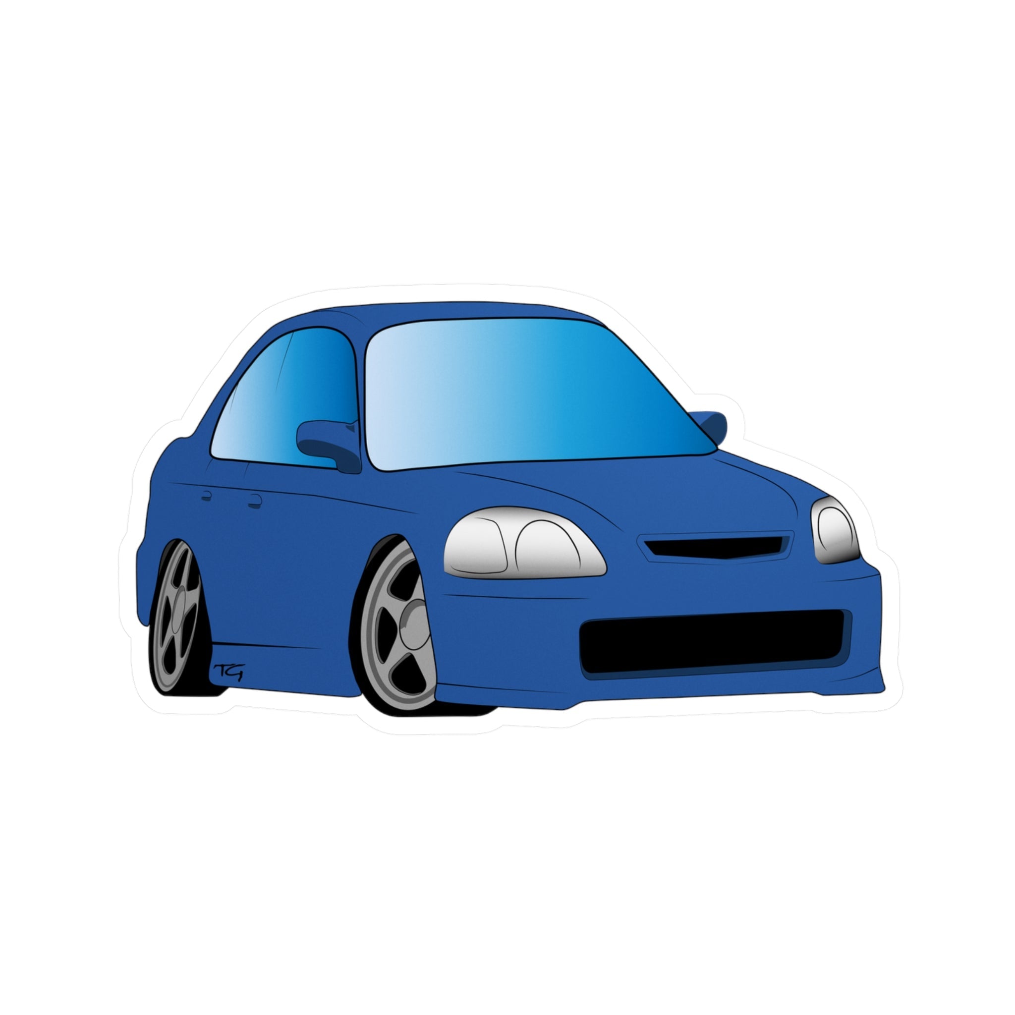 Honda Civic Sedan - Electron Blue