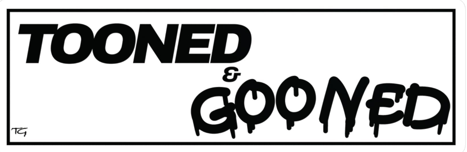 Tooned & Gooned - White 2-Pack