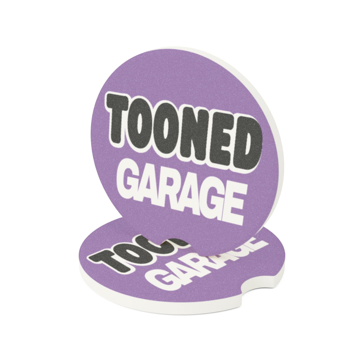 Purple Soapstone Car Coaster