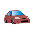 Honda Civic Coupe - Island Coral