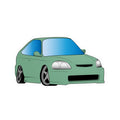 Honda Civic Hatch - Midori Green