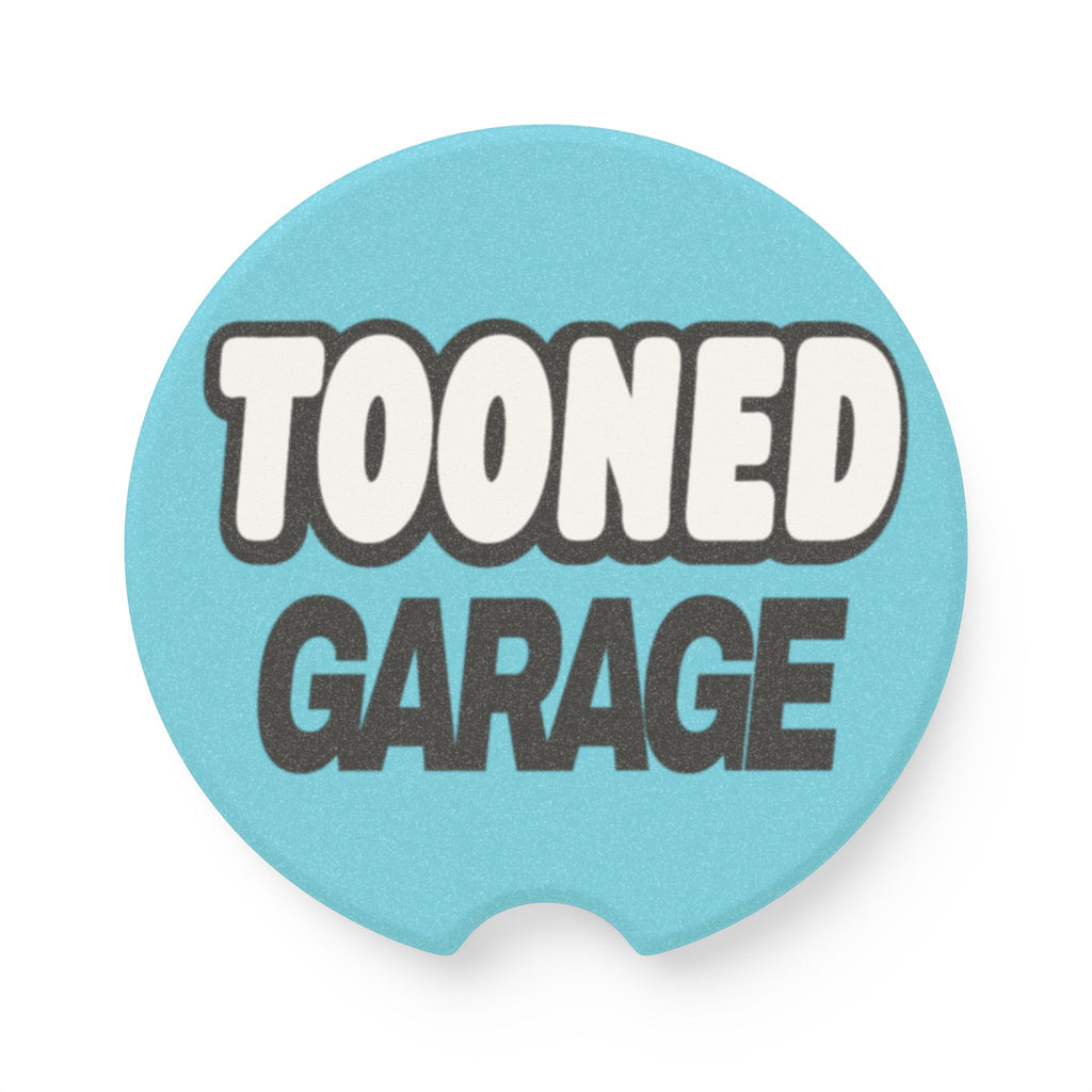 Teal Soapstone Car Coaster