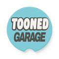 Teal Soapstone Car Coaster