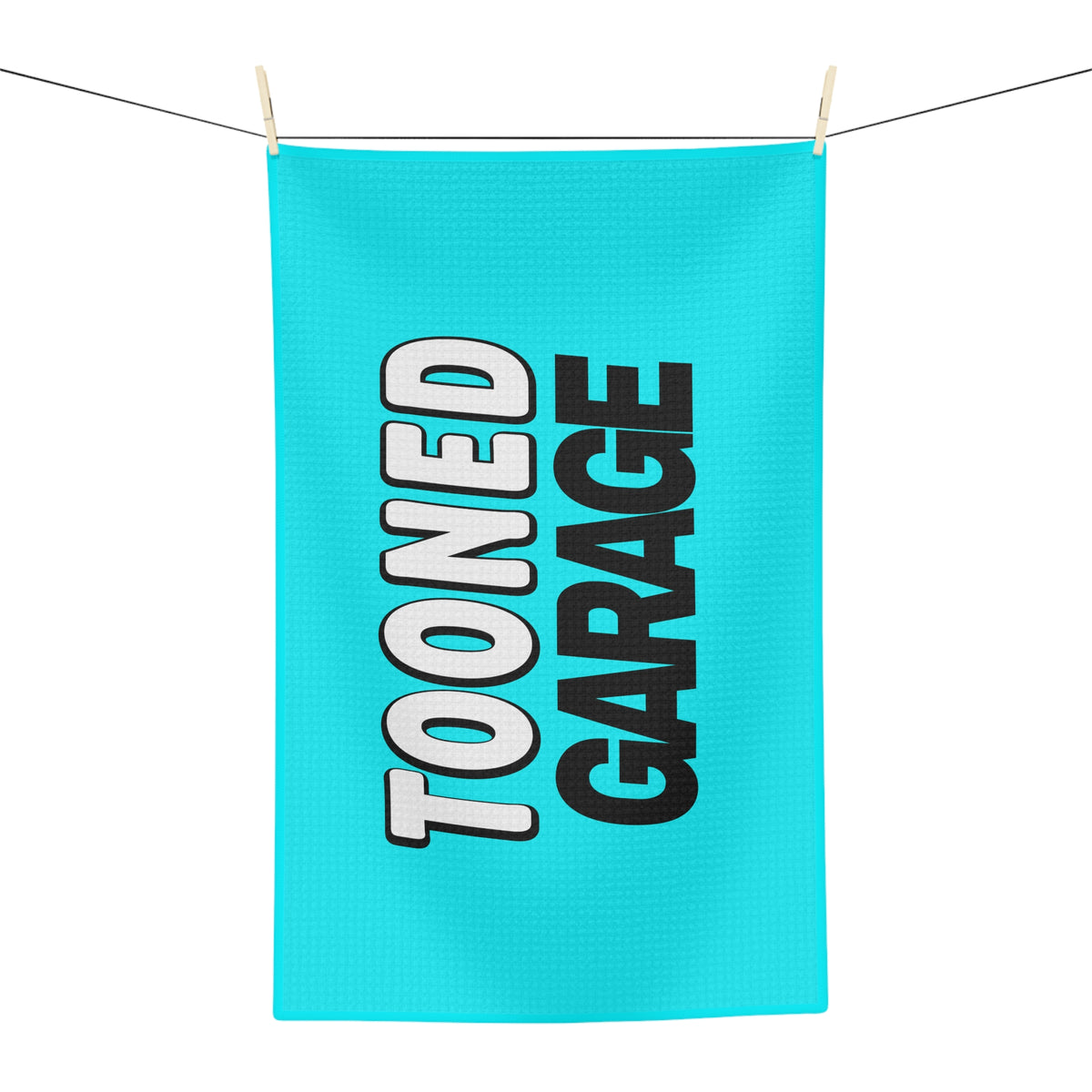 Teal Microfiber Towel