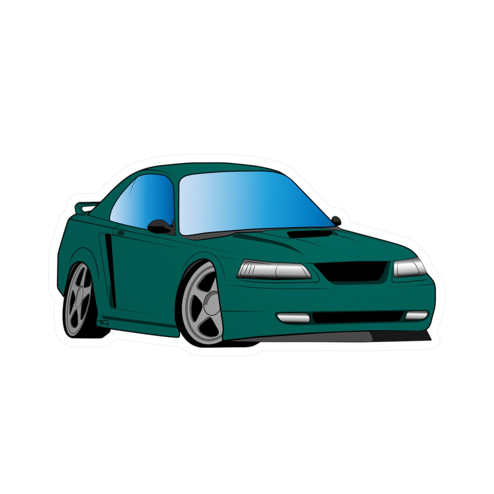Ford Mustang - New Edge - Deep Forest Green