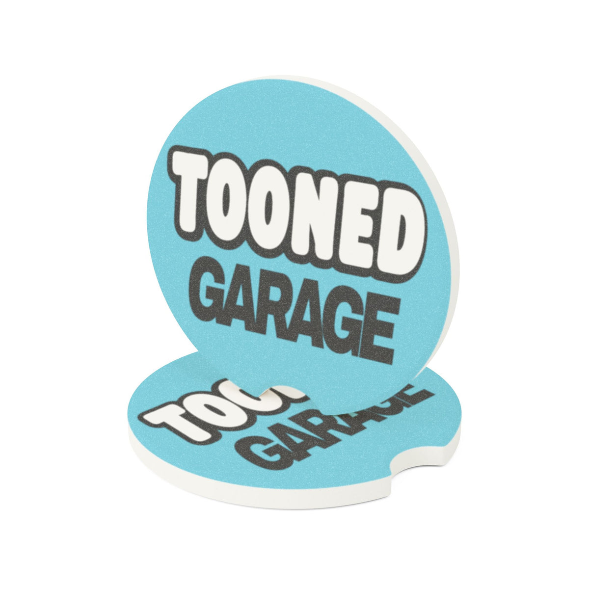 Teal Soapstone Car Coaster