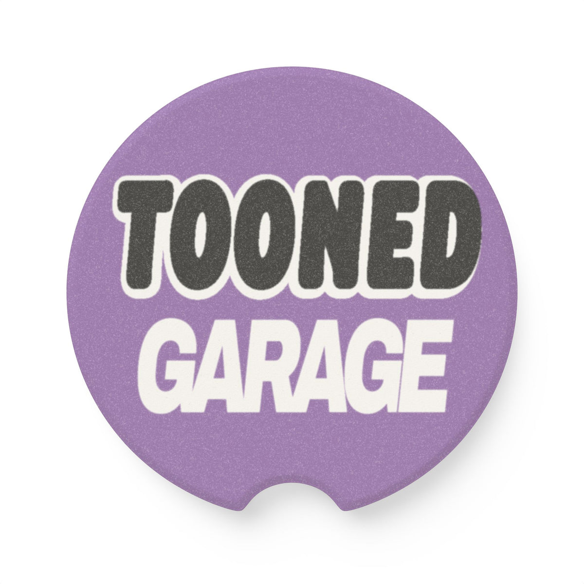 Purple Soapstone Car Coaster