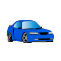 Ford Mustang - New Edge - Sonic Blue