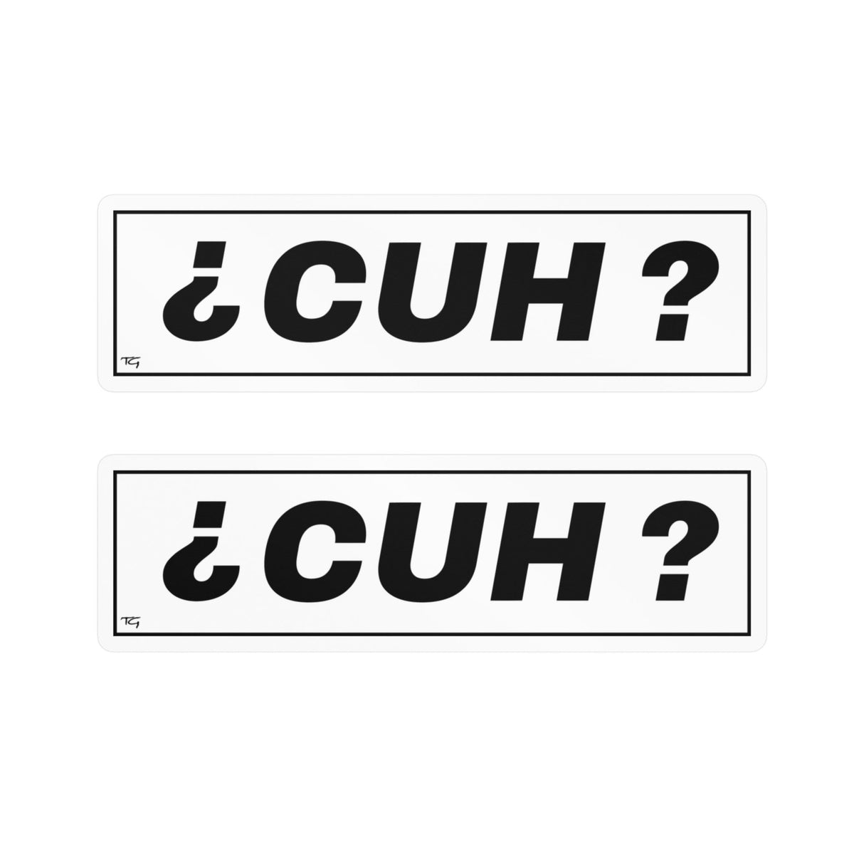 Cuh? Slap Sticker Decal
