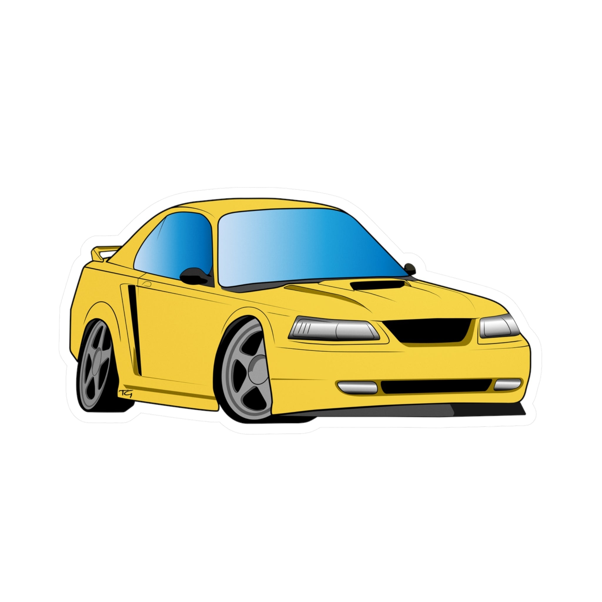 Ford Mustang - New Edge - Screaming Yellow