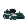 Honda Civic Em1 Coupe - Clover Green