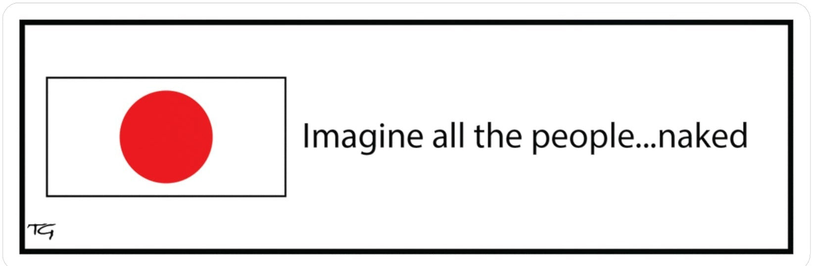 Imagine All The People - White 2-Pack