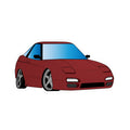 Nissan 240SX - Cherry Red