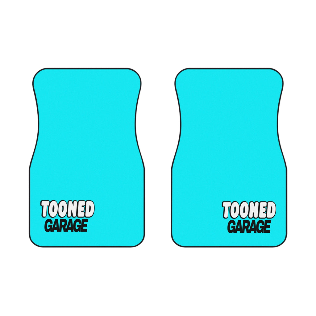 Teal Car Floor Mats (2x Front)