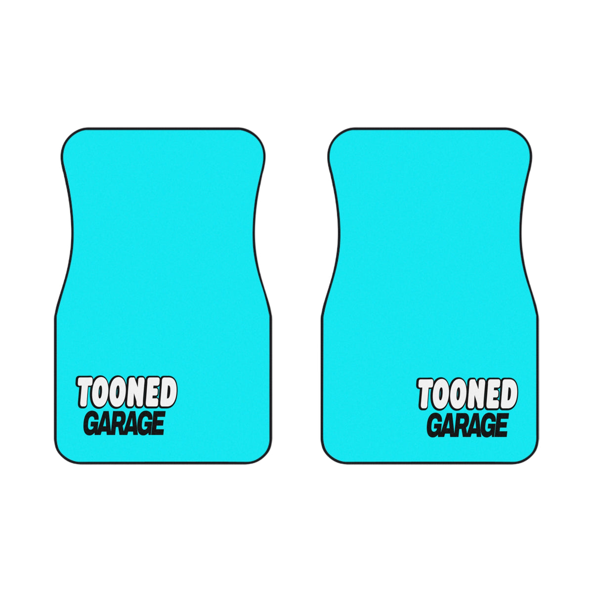 Teal Car Floor Mats (2x Front)