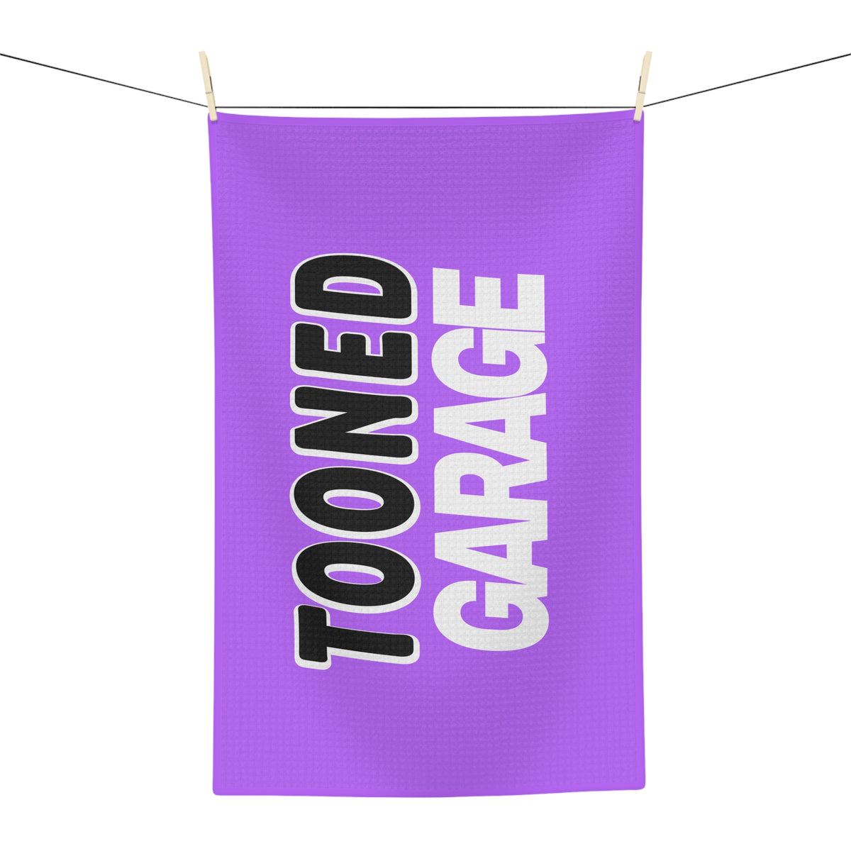 Purple Microfiber Towel
