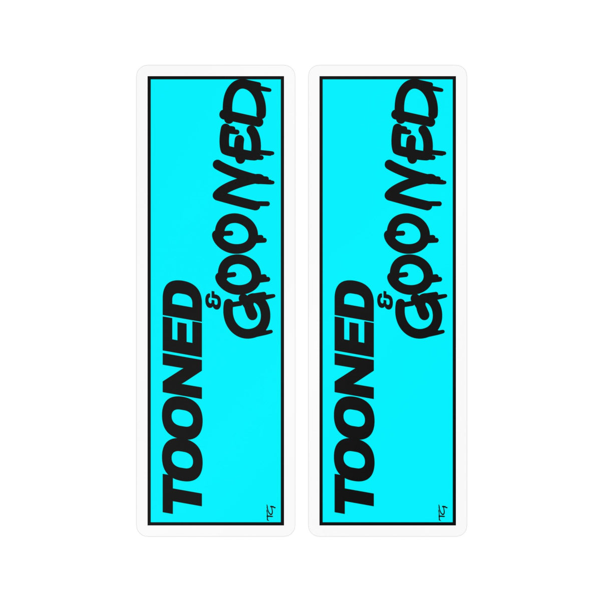 Tooned & Gooned - Teal 2-Pack