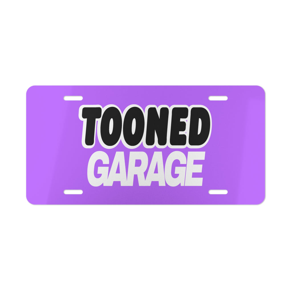 Purple Vanity Plate