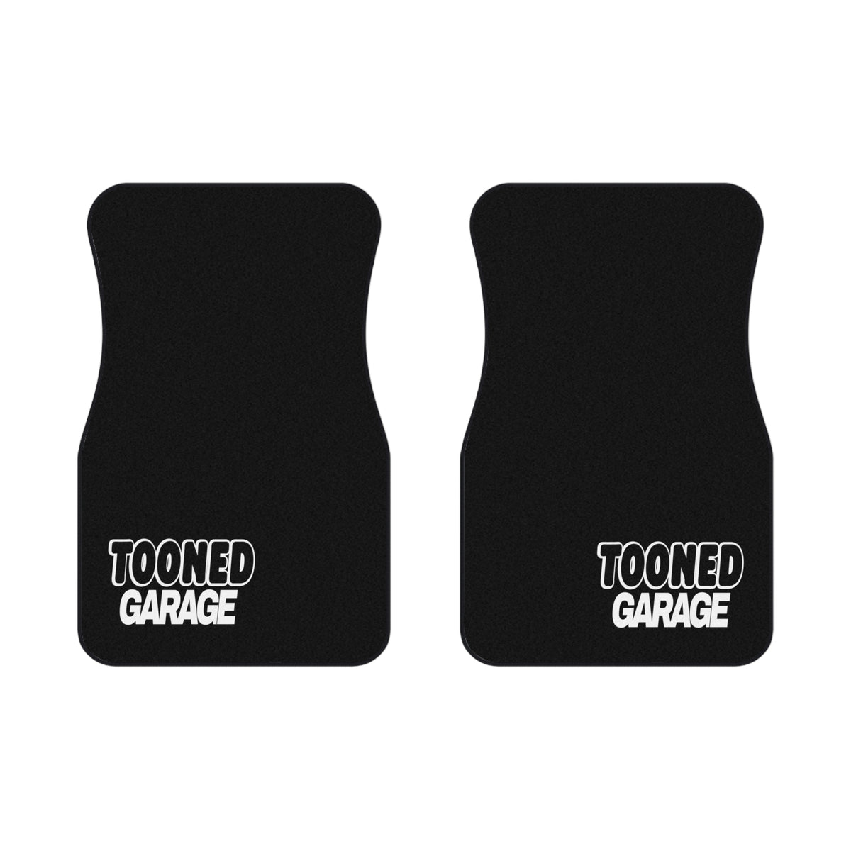 Black Car Floor Mats (2x Front)