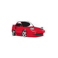 Toyota MR2 AW11 - Super Red