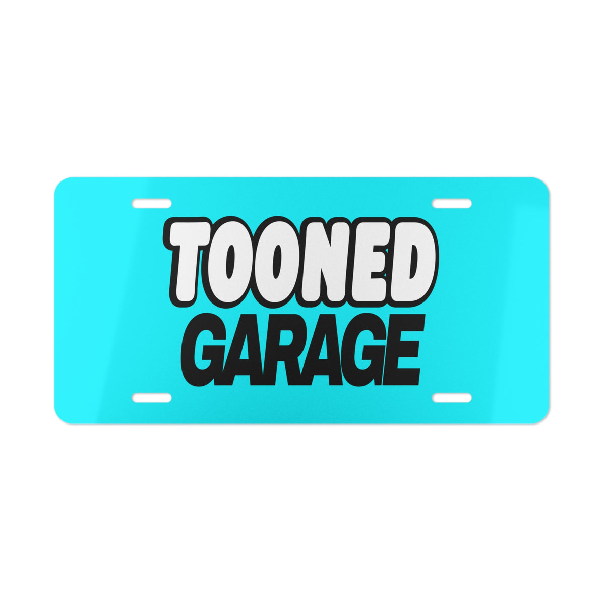 Teal Vanity Plate