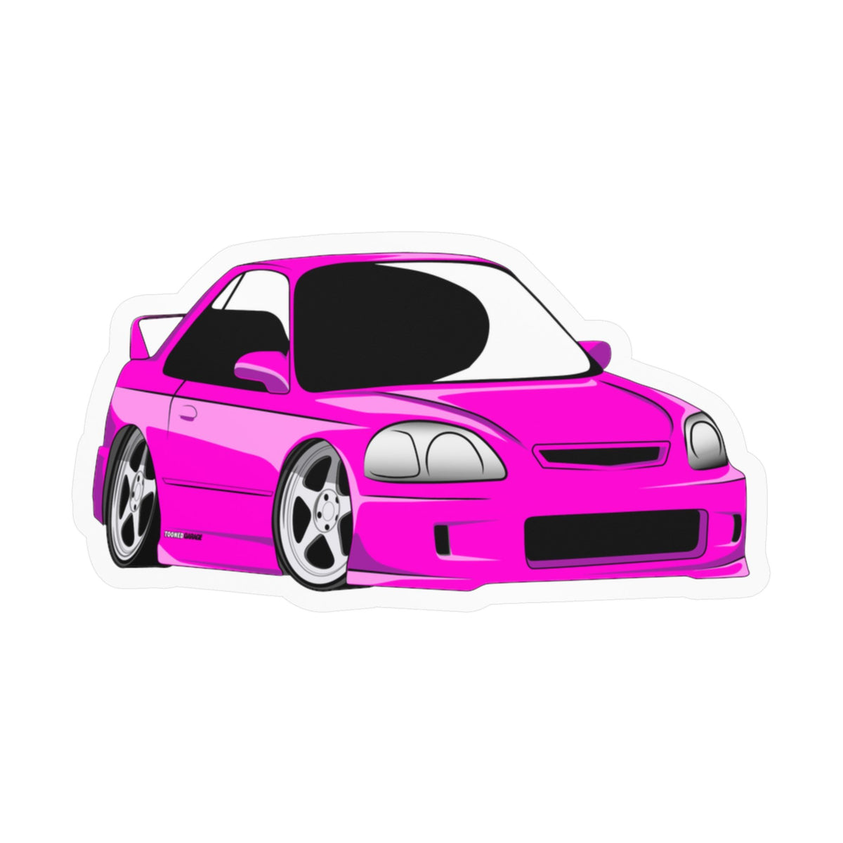 Honda Civic Em1 Coupe - Pink