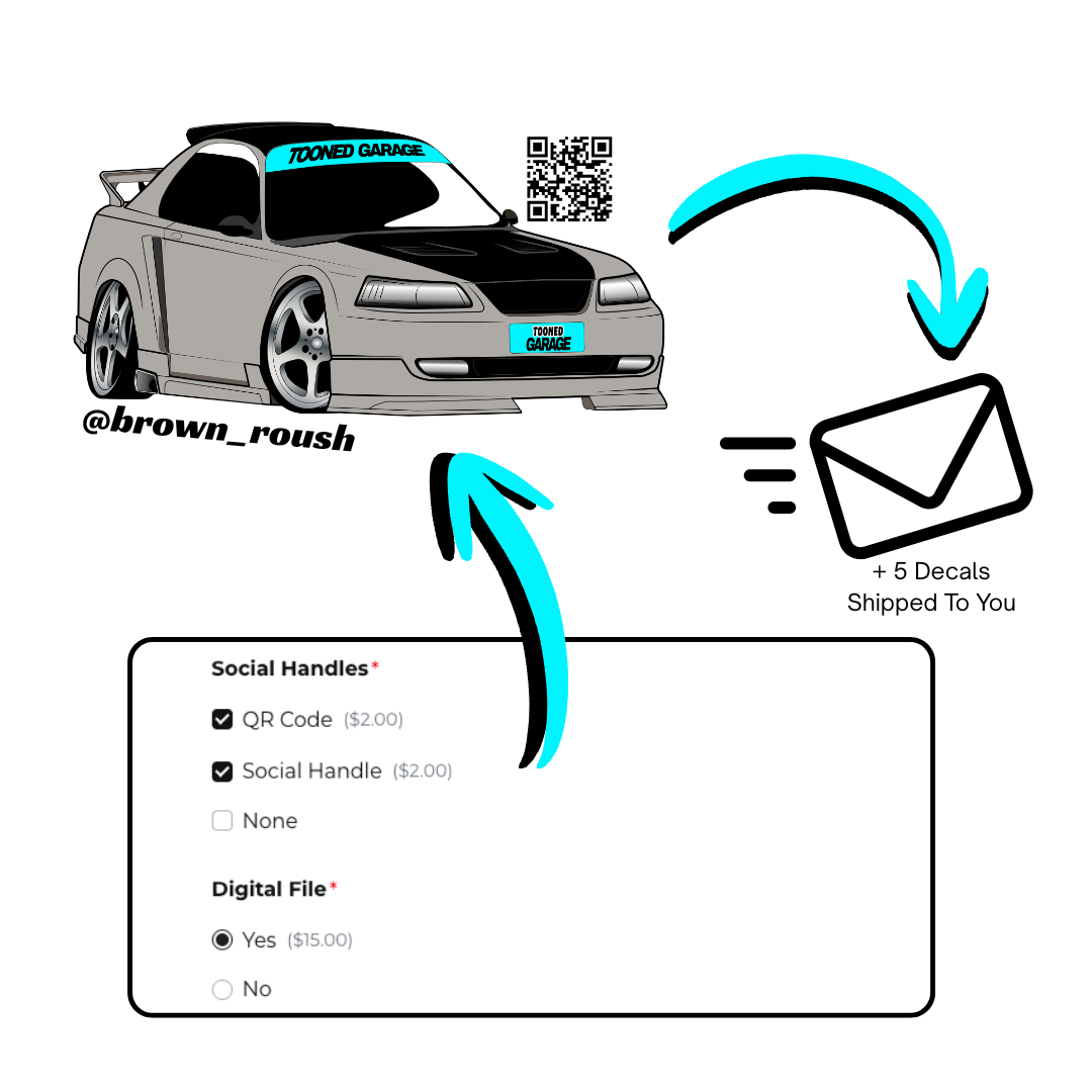 Toon Your Car - Custom Car Decal