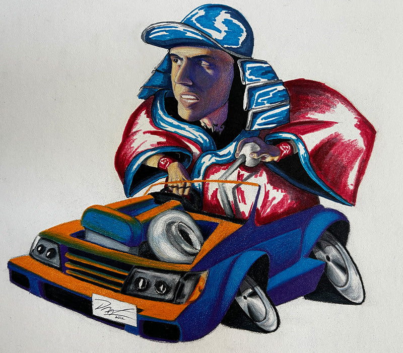 dane schwaebe tooned garage illustration