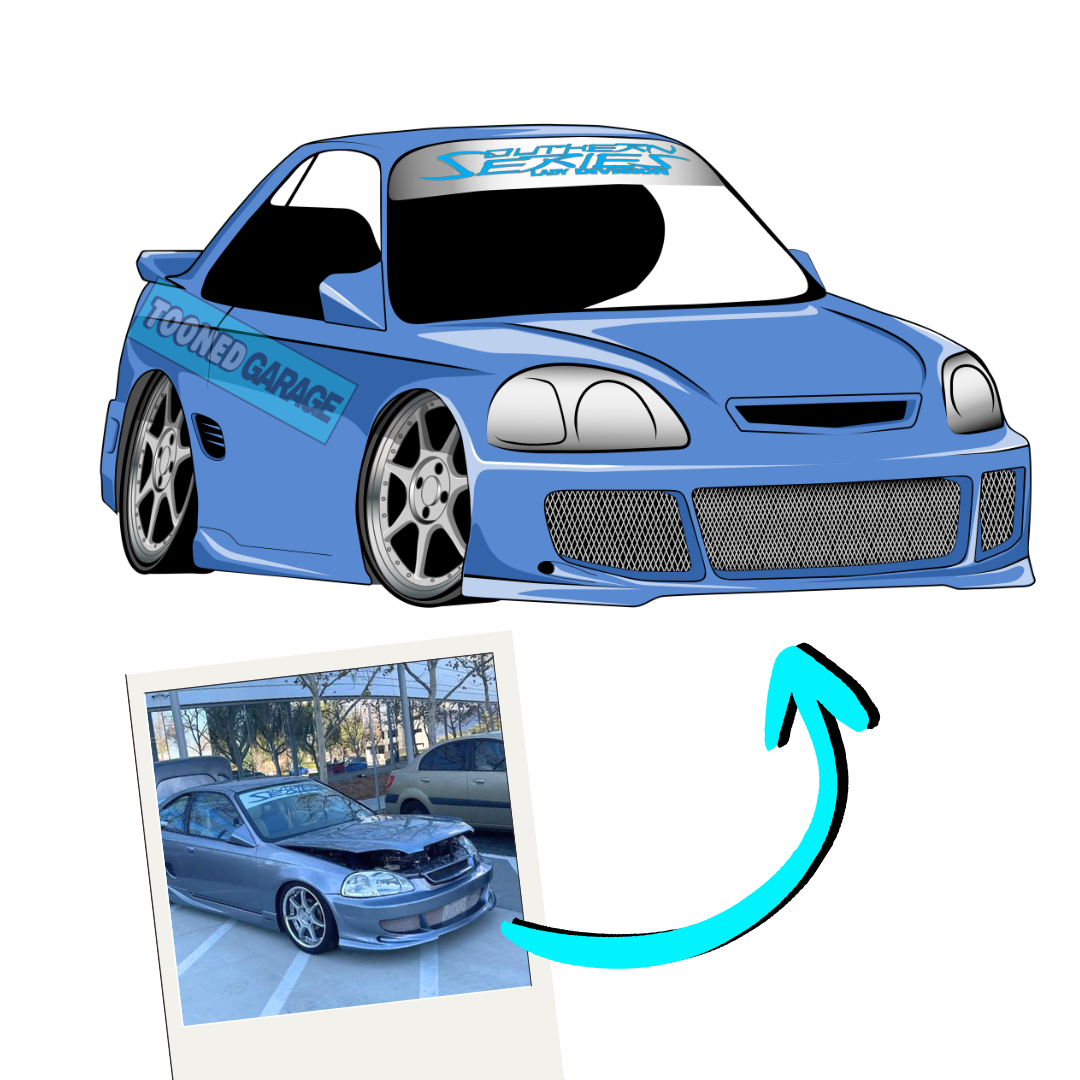 Toon Your Car - Custom Car Decal