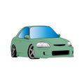 Honda Civic Coupe - Midori Green