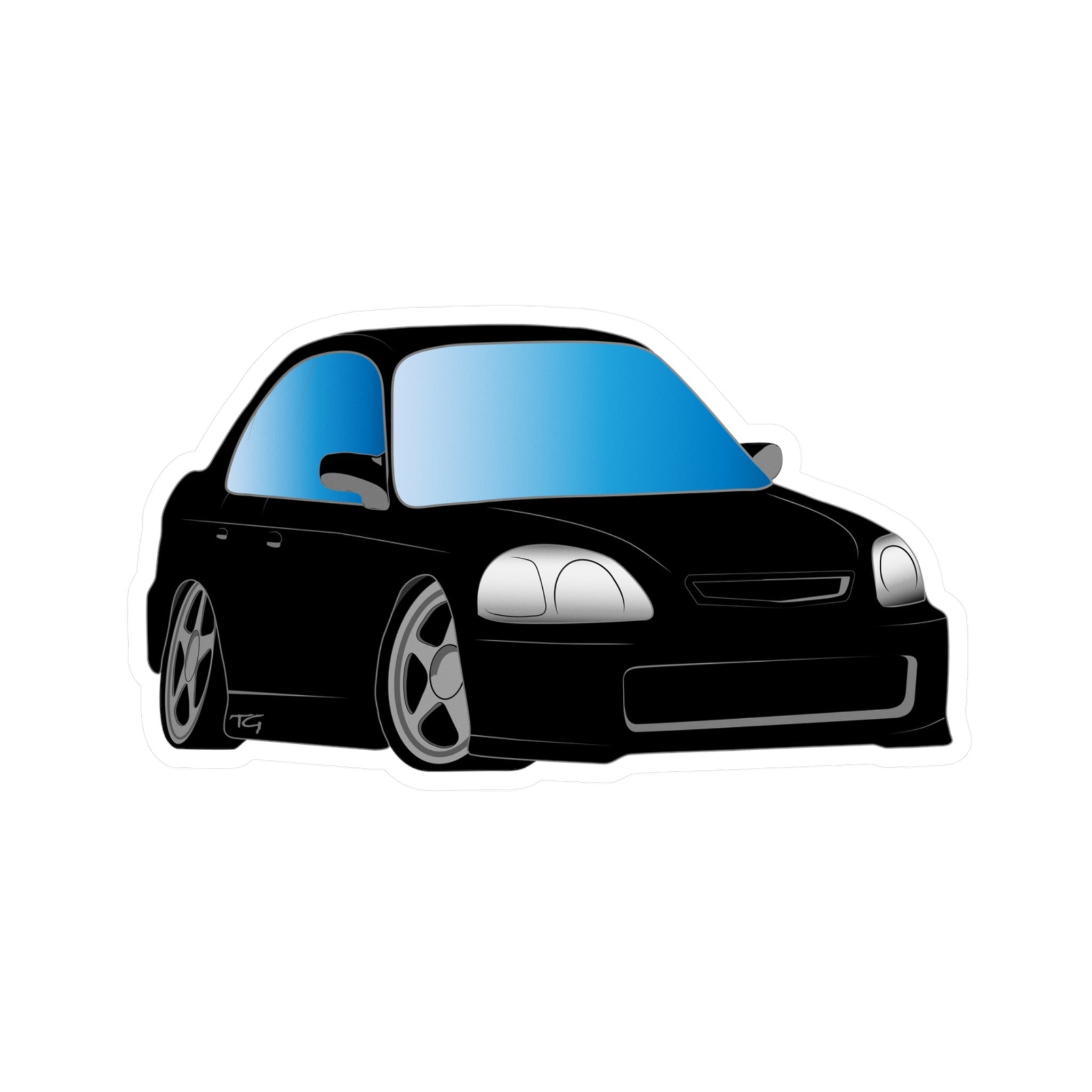 Honda Civic Sedan - Flamenco Black