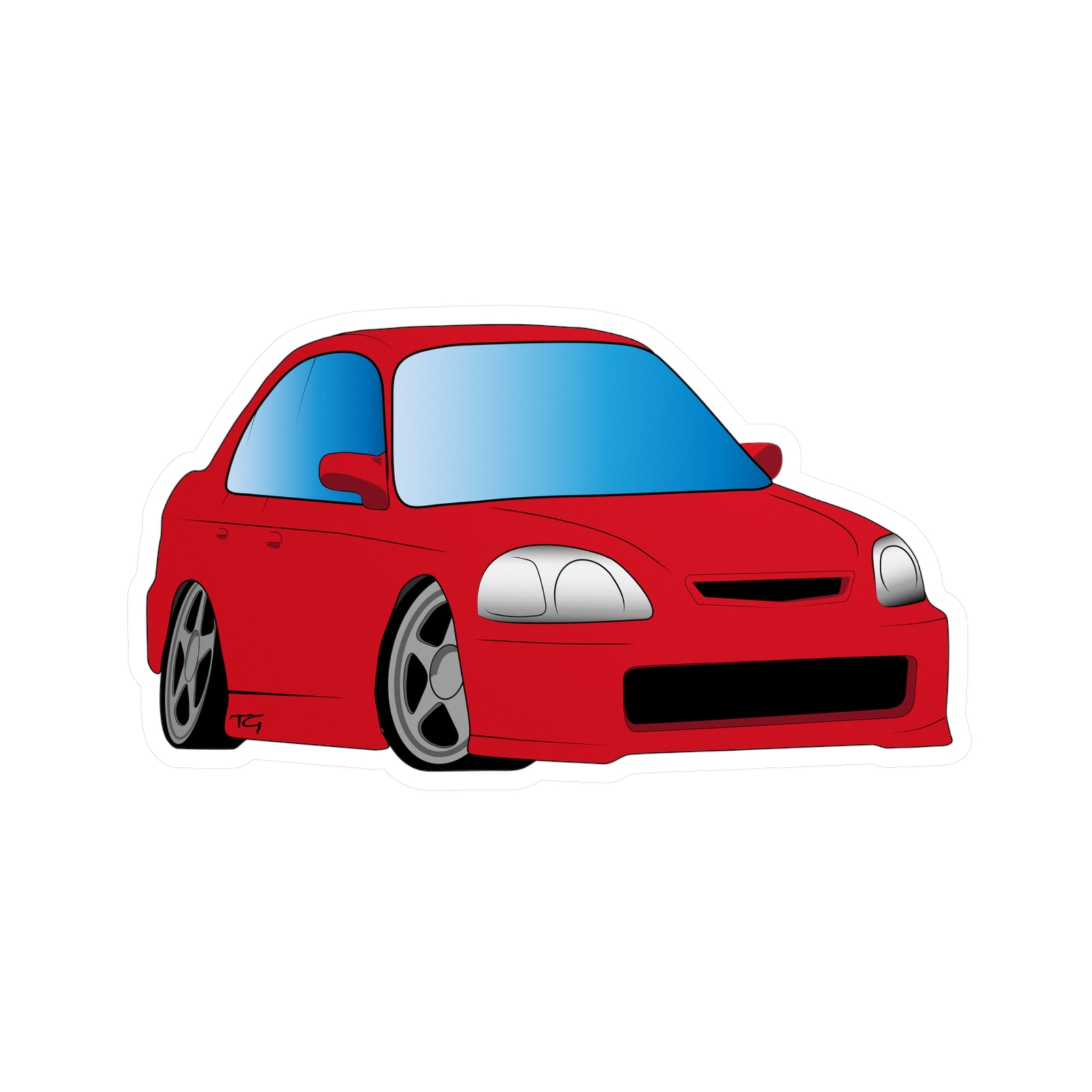 Honda Civic Sedan - Milano Red