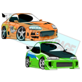 Brian O'Conner Supra & Eclipse Decal Bundle